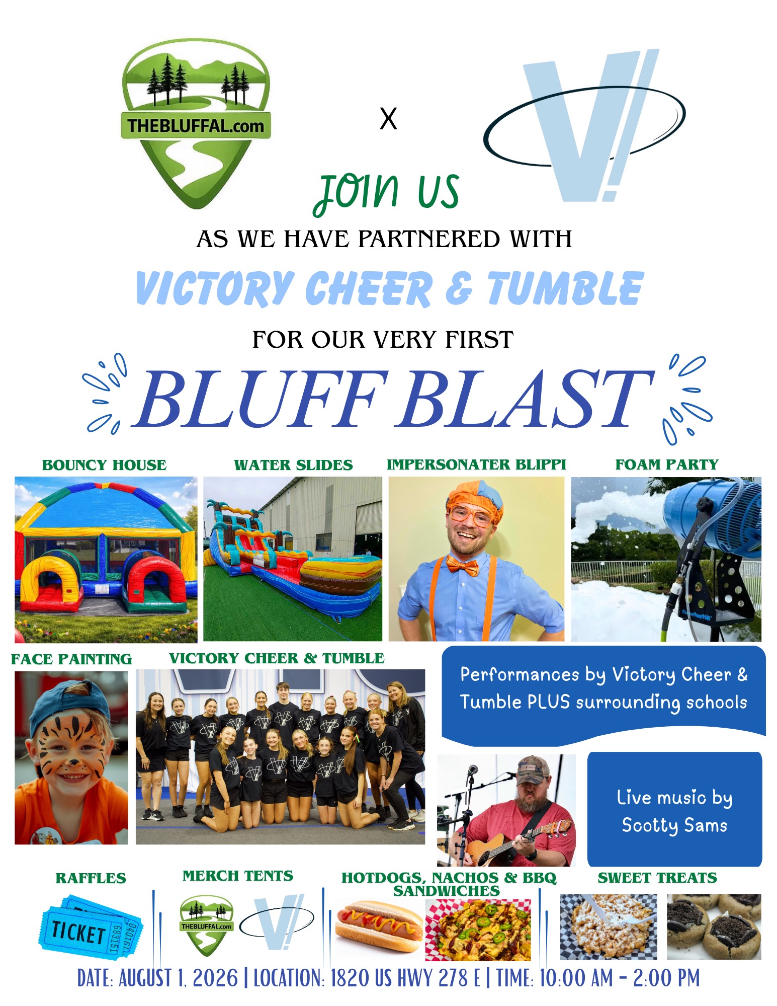 BLUFF BLAST & THE BLUFF AMPHITHEATER HOKES BLUFF, AL